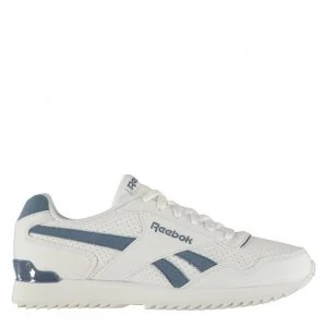 Image of Reebok Royal Glide Ripple Clip Trainers Mens - White/BlueSlate