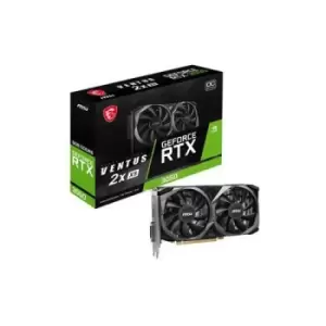 Image of MSI GEFORCE RTX 3050 VENTUS 2X XS 8G OC graphics card NVIDIA 8GB GDDR6