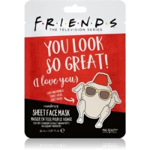 Image of Mad Beauty Friends Turkey Antioxidant Sheet Mask 25ml
