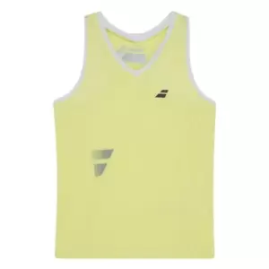 Image of Babolat Womens Core Crop - Yellow