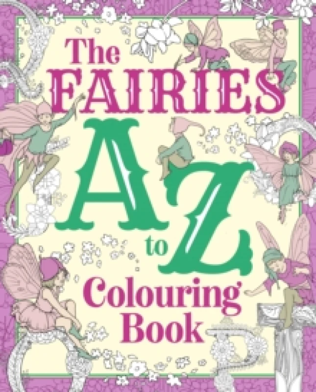 Image of The Fairies A to Z Colouring Book Paperback / softback