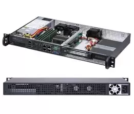 Image of Supermicro SuperServer 5019A-FTN4 Intel SoC BGA 1310 Rack (1U) Black