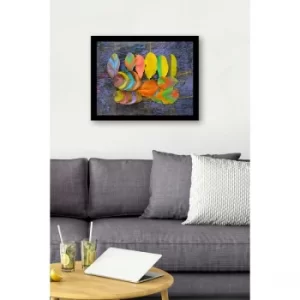 Image of SC1040 Multicolor Decorative Framed MDF Painting