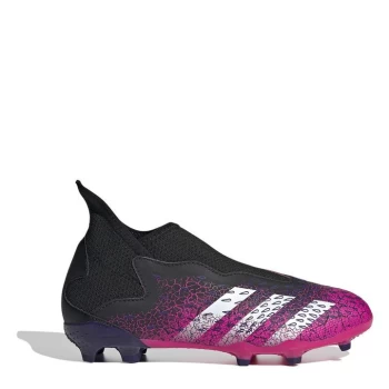 Image of adidas Predator .3 Laceless Childrens FG Football Boots - Multi