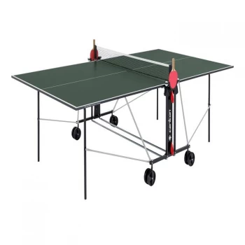 Image of Carlton Performance 100 Indoor Table Tennis Table - Green