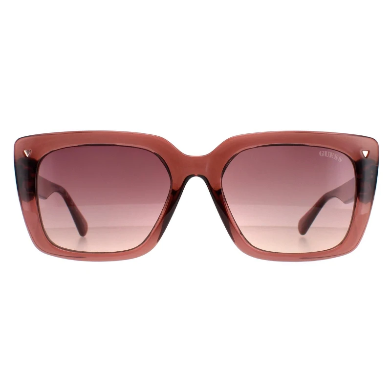 Image of Guess Square Burgundy Pink GU8243 Red unisex