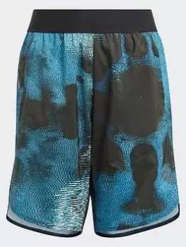 Image of adidas Aeroready Hiit Training Shorts, White, Size 13-14 Years