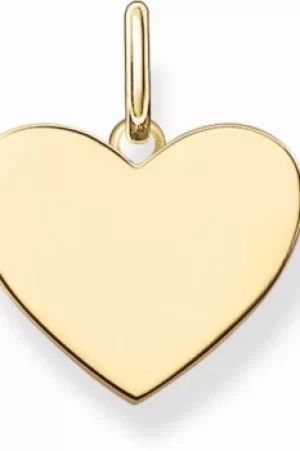 Image of Ladies Thomas Sabo Sterling Silver Pendant Charm LBPE0002-413-12