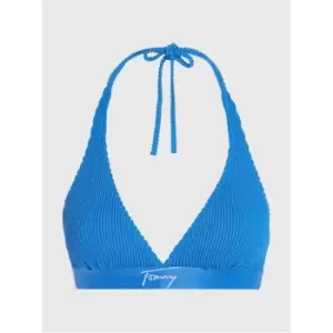 Image of Tommy Hilfiger Halter Triangle - Blue