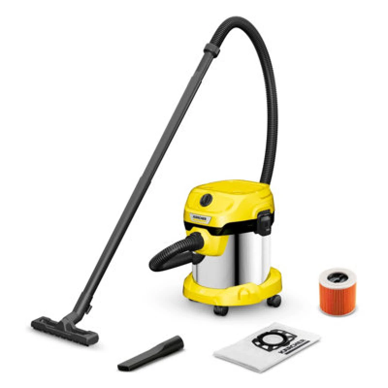 Image of Karcher Wd 2 Plus 1.628-055.0 Corded Wet & Dry Vacuum, 15L