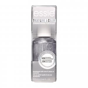 Image of essie TLC Treat Love Color Metallic 158 Steal the Lead Silver Nail Polish 13.5ml