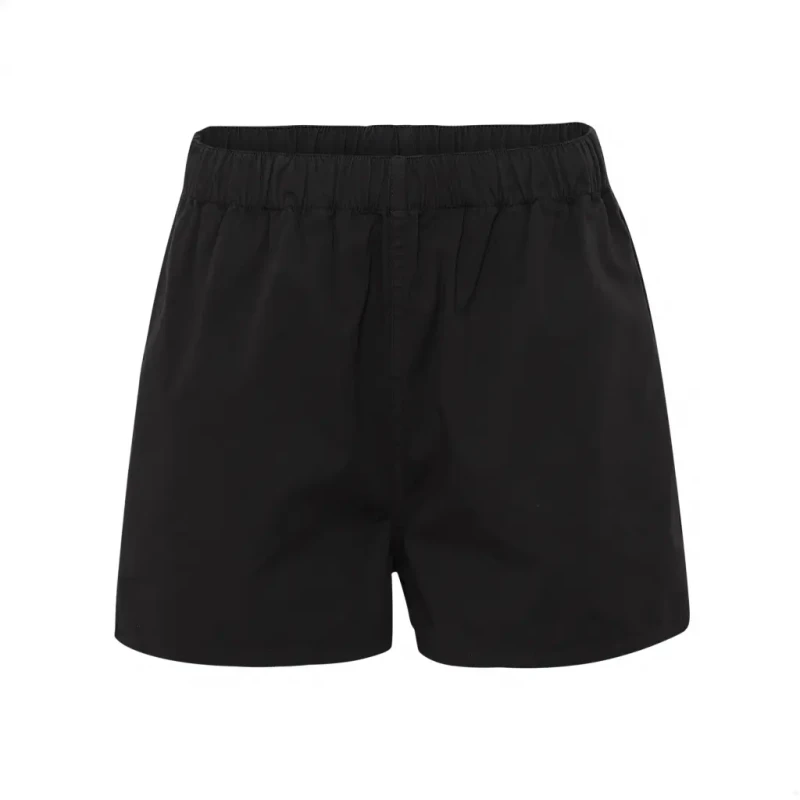 Image of Colorful Standard Womens twill shorts Colorful Standard Organic deep Black Noir Female L