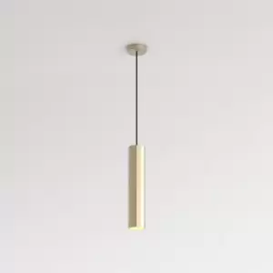 Image of Hashira Slim Suspension Ceiling Pendant Light Matt Gold