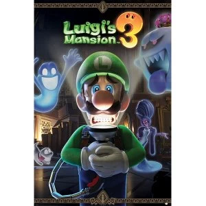 Image of Luigi's Mansion 3 - You're in for a Fright 61 x 91.5cm Maxi Poster