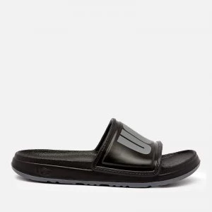 Image of UGG Mens Wilcox Slide Sandals - Black - UK 7