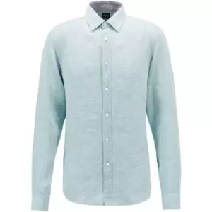 Image of Boss Boss Lukas Shirt Mens - Green