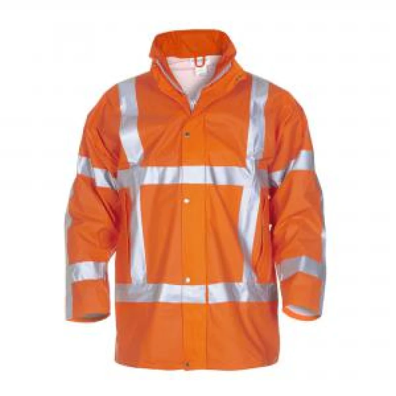 Image of Hydrowear Neer Multi Hydrosoft Flame Retardant Anti - Static High Visibility Waterproof Parka Orange 2XL