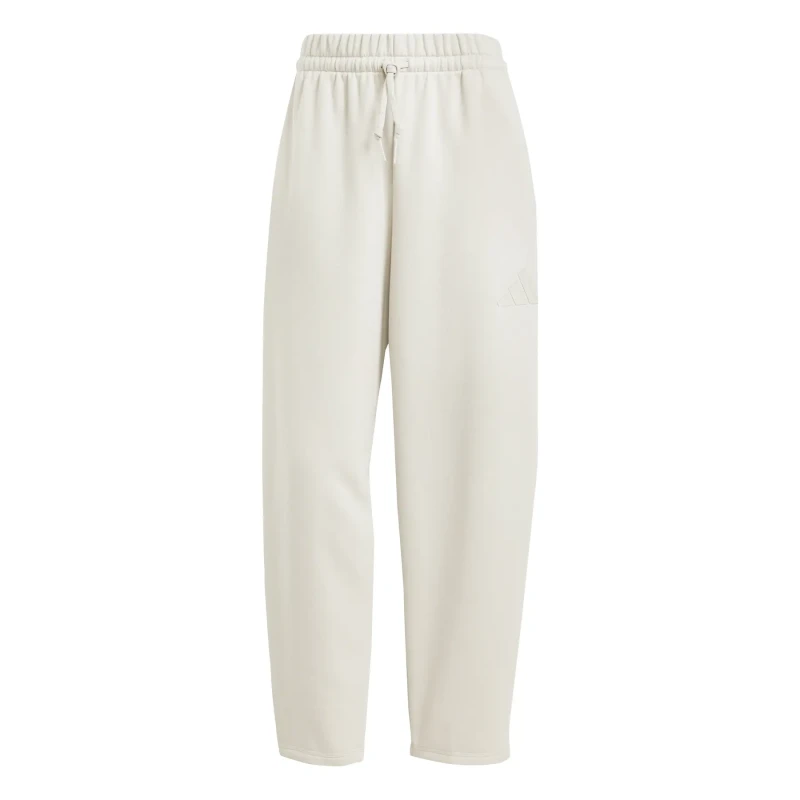 Image of Adidas Womens Trousers adidas Essentials Contemporary Logo Fleece Barrel Beige Female M