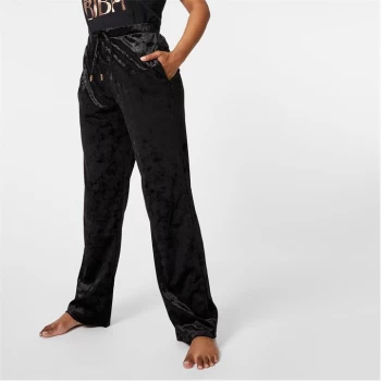 Image of Biba BIBA Velour Trousers - Black Crushed