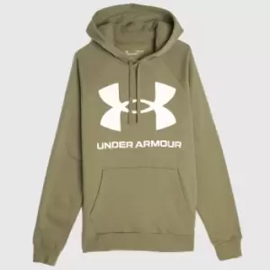 Image of Under Armour Rival Hoodie In Khaki