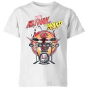 Image of Marvel Drummer Ant Kids T-Shirt - White - 3-4 Years
