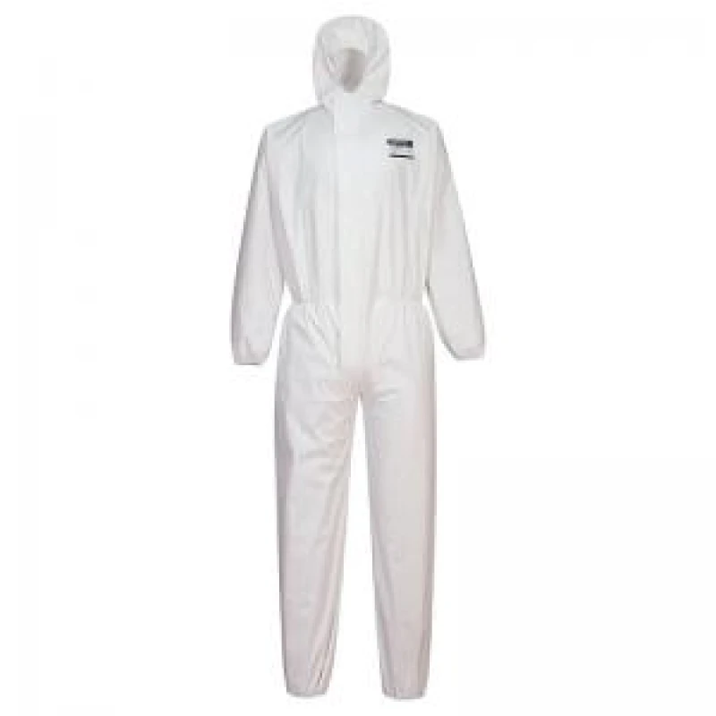 Image of Biztex Type 5/6 Pro Reusable Overalls ST90WHRM Colour: White