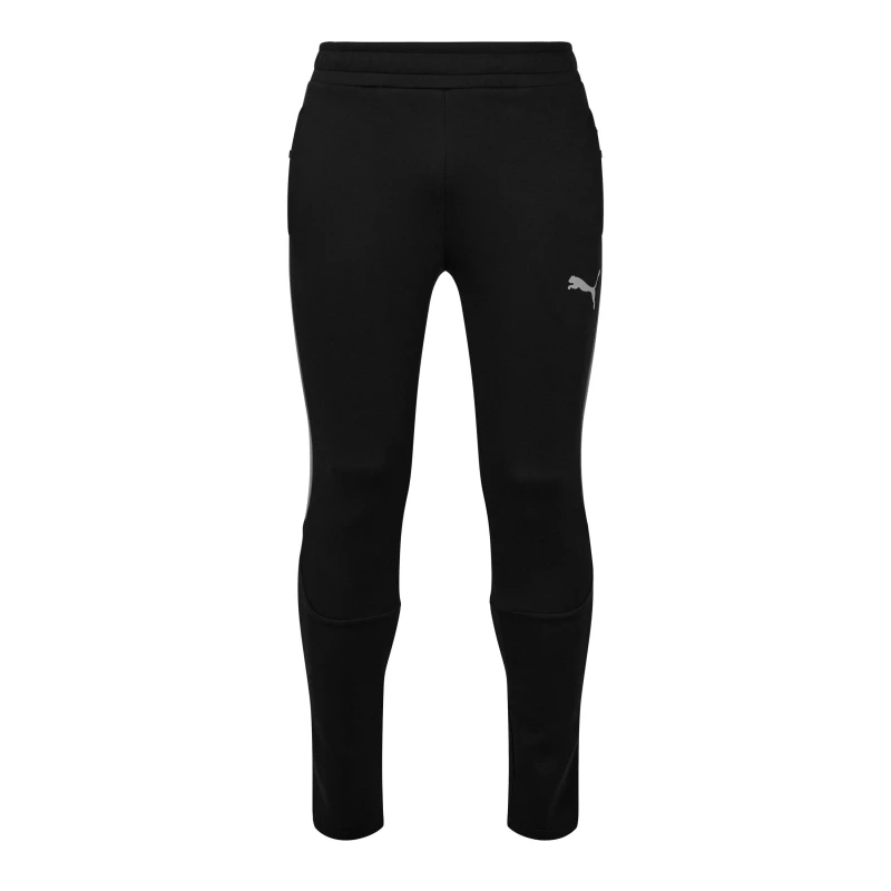Image of Puma Pants DK Closed Hem Fleece Jogging Bottoms S Black 49300402350