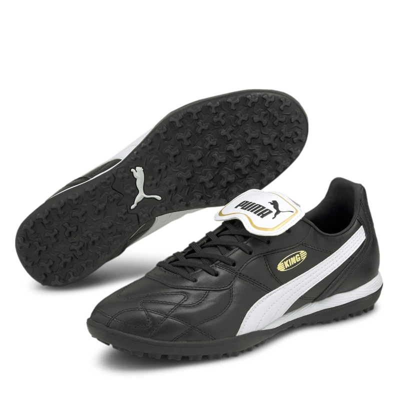 Image of Puma King Cup TT Astro Turf Football Boots - Black 7