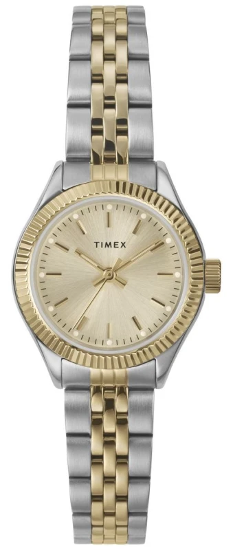 Image of Timex TW2W90900 Legacy Mini (25mm) Gold Sunray Dial / Two- Watch