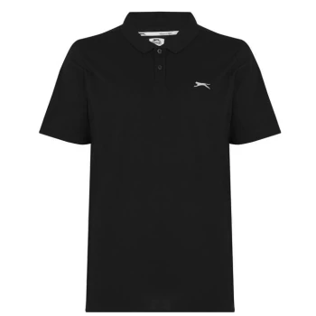 Image of Slazenger Logo Polo Shirt 2.0 - Black
