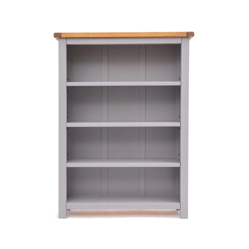 Image of Cabinet Bits Bookcase 120x90x25cm in Grey Size: 120 x 90 x 25cm Grey Unisex 120 x 90 x 25 cm