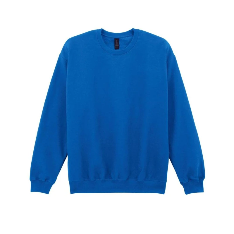 Image of Gildan Womens Softstyle Fleece Midweight Pullover in Blue Size: Small Blue Female S