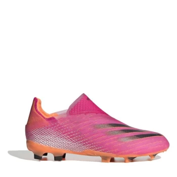 Image of adidas X + Junior FG Football Boots - Pink
