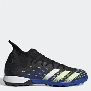 Image of adidas Predator Freak .3 Astro Turf Trainers - Black/SolYellow