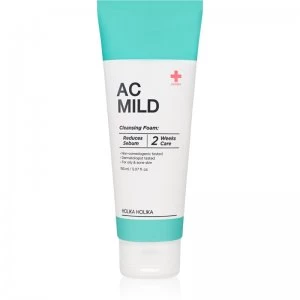 Image of Holika Holika AC Mild Cleansing Foam Cleansing Foam Balancing Sebum Production for Acne Skin 150ml
