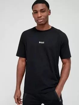 Image of BOSS Tee 2 Back Print T-Shirt - Black, Size 2XL, Men