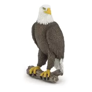 Image of PAPO Wild Animal Kingdom Sea Eagle Toy Figure, Three Years or Above, Brown/White (50181)
