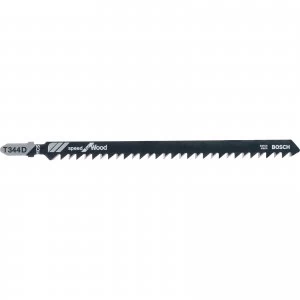 Image of Bosch T344 D Wood Cutting Jigsaw Blades Pack of 3