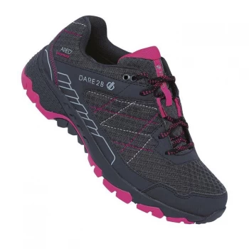 Image of Dare2B Womens Viper Waterproof Trail Shoes - InkGry/ActPk