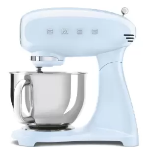 Image of SMEG SMF03PBUK 50s Style Stand Mixer Pastel Blue