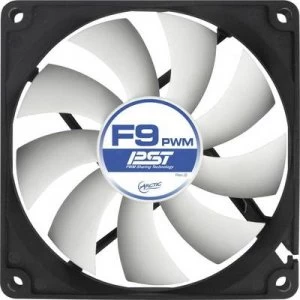 Image of Arctic F9 PWM PST PC fan Black, White (W x H x D) 92 x 92 x 25 mm