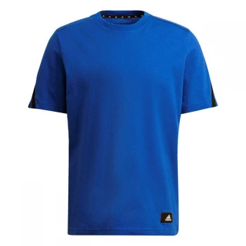 Image of adidas Sportswear Future Icons 3-Stripes T-Shirt M - Bold Blue