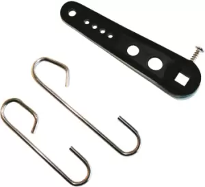 Image of Euroflo Chrome Effect Cistern Lever Kit