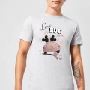 Image of Disney Mickey Mouse Love Bug T-Shirt - Grey - 4XL