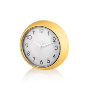 Image of Swan Retro Clock - Yellow