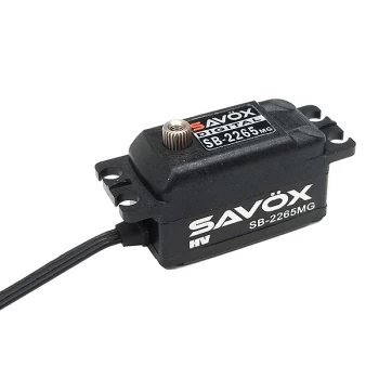Image of Savox Low Profile Brushless Hv Digi 12Kg/0.08S@7.4V - Black
