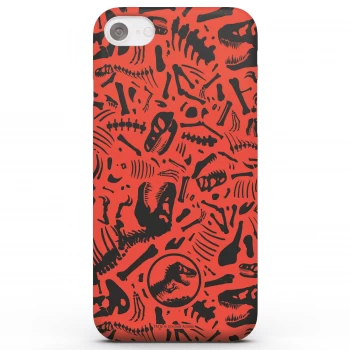 Image of Jurassic Park Red Pattern Phone Case for iPhone and Android - iPhone 11 Pro Max - Snap Case - Matte