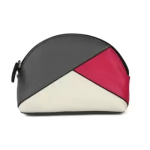 Image of Eastern Counties Leather Womens/Ladies Betsy Coin Purse (One Size) (Grey/Pink/White)