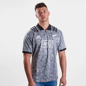 Image of adidas New Zealand Replica Shirt - Grey/Black