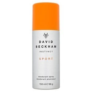 Image of David Beckham Instinct Sport Deodorant 150ml